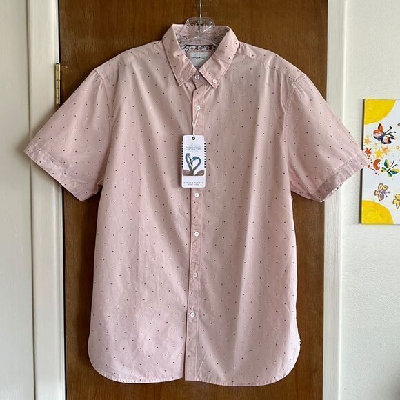 Denim & Flower S/S Buttondown - Picture 1 of 8